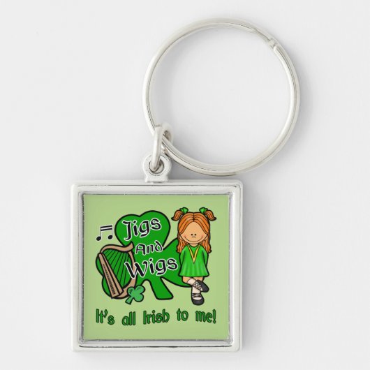 Irish Dancing Key Ring Schlüsselanhänger (Vorne)