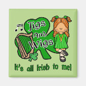 Irish Dancing Magnet (Vorne)