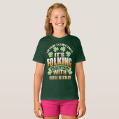 Irish Dancing - Traditionsslogan T-Shirt (Vorne ganz)
