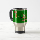 Irish Dancing Travel Mug Reisebecher (Vorderseite Links)