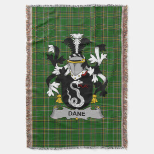 Irish Dane oder O_Dane Coat of Arms Familienwappen Decke