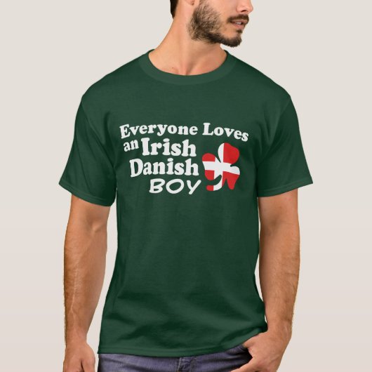 Irish Danish Boy T-Shirt (Vorderseite)