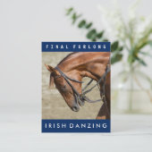 Irish Danzing - Oklahoma Training Track Postkarte (Stehend Vorderseite)