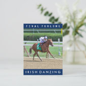 Irish Danzing - Oklahoma Training Track Postkarte (Stehend Vorderseite)