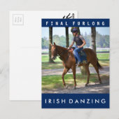 Irish Danzing - Oklahoma Training Track Postkarte (Vorne/Hinten)
