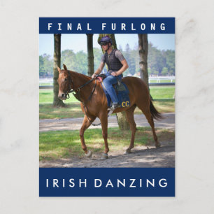Irish Danzing - Oklahoma Training Track Postkarte