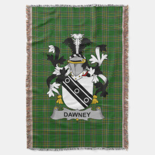 Irish Dawney oder Dawnay Coat of Arms Familienwapp Decke