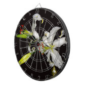 Irish Design - Sammlung von Messing und Blume Dartscheibe (Vorderseite rechts)