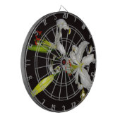 Irish Design - Sammlung von Messing und Blume Dartscheibe (Vorderseite Links)