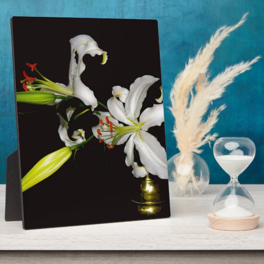 Irish Design - Sammlung von Messing und Blume Fotoplatte (Seite)