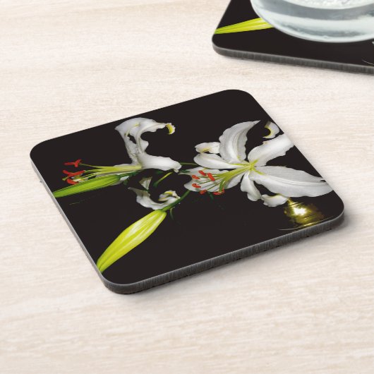 Irish Design - Sammlung von Messing und Blume Getränkeuntersetzer (Linke Seite)