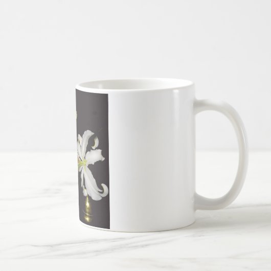 Irish Design - Sammlung von Messing und Blume Kaffeetasse (Rechts)