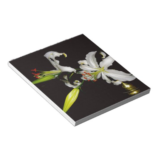 Irish Design - Sammlung von Messing und Blume Notizblock (angewinkelt)