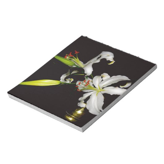 Irish Design - Sammlung von Messing und Blume Notizblock (Rotiert)