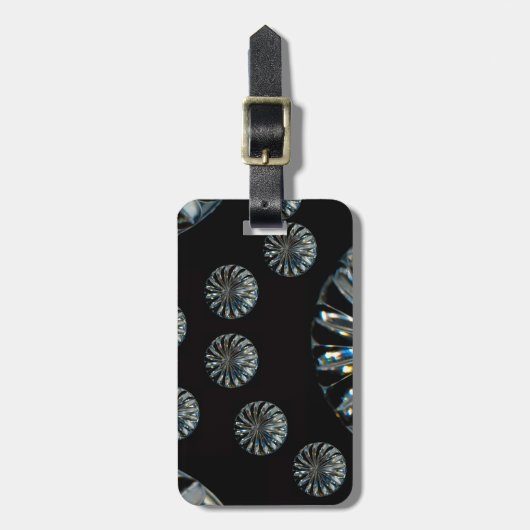 Irish Design-The Crystal Collection Gepäckanhänger (Vorderseite vertikal)