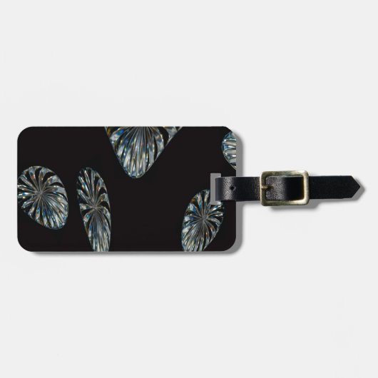Irish Design - The Crystal Collection Gepäckanhänger (Vorderseite horizontal)