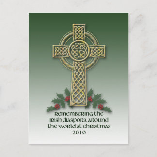 Irish Diaspora Christmas Postcard Feiertagspostkarte