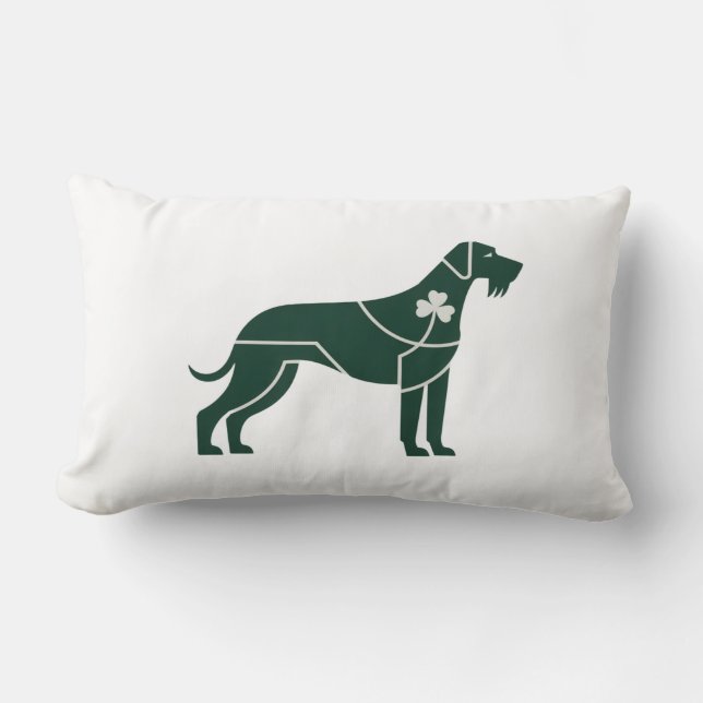 Irish Dog Pillow Lendenkissen (Vorderseite)