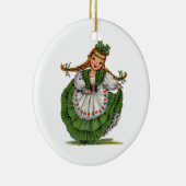 Irish Doll Keramikornament (Rechts)