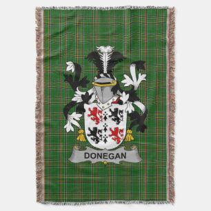 Irish Donegan oder O_Donagan Coat of Arms Family C Decke