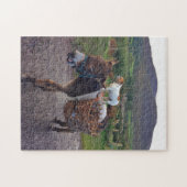Irish Donkey und Dog Puzzle (Horizontal)