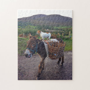 Irish Donkey und Dog Puzzle