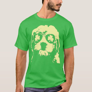 Irish Doodle Dog Goldendoodle St Patricks Day T-Shirt