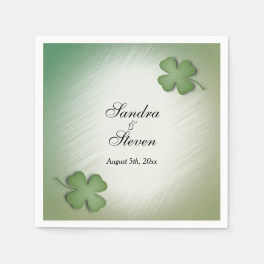 Irish Dream Wedding Serviette (Vorderseite)