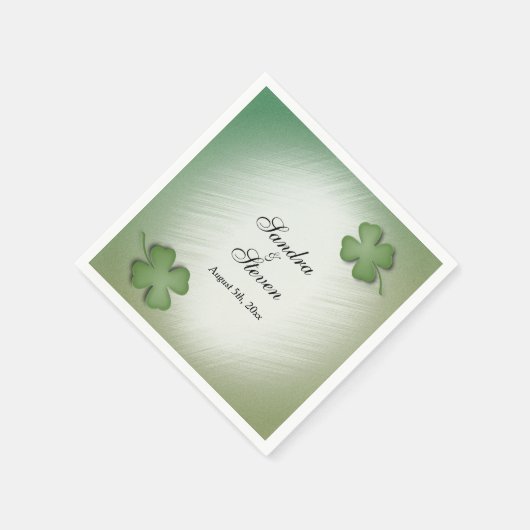 Irish Dream Wedding Serviette (Ecke)