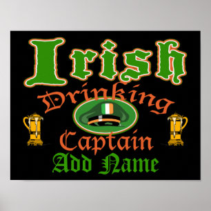 Irish Drink Cptn Poster