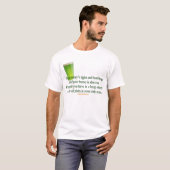 Irish Drink Sprichwort 2 - T - Shirt (Vorne ganz)