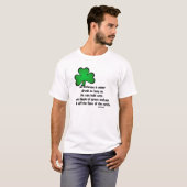 Irish Drink Sprichwort 4 - T - Shirt (Vorne ganz)