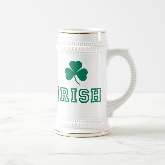Irish Drink Stein Bierglas (Rechts)