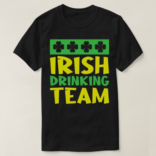 Irish Drink Team 2 T-Shirt (Design vorne)