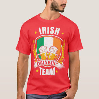 Irish Drink Team Beer Games Design T-Shirt