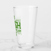 Irish Drink Team Kleeblatt Glas (Links)