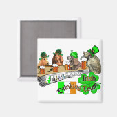 Irish Drink Team Magnet (Vorderseite/Rückseite)