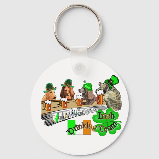 Irish Drink Team Schlüsselanhänger (Vorderseite)