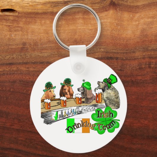 Irish Drink Team Schlüsselanhänger (Vorderseite)