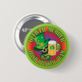 Irish Drink Team Skull Button (Vorne & Hinten)