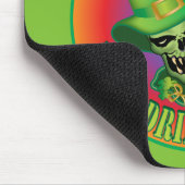 Irish Drink Team Skull Mousepad (Ecke)