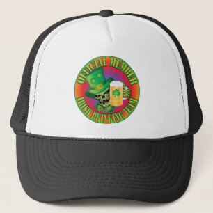 Irish Drink Team Skull Truckerkappe