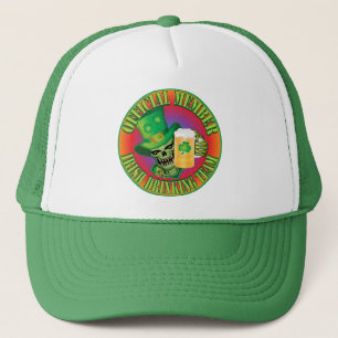 Irish Drink Team Skull Truckerkappe