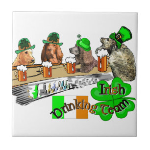 Irish Drink Team St Pats Fliese
