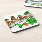 Irish Drink Team St Pats Getränkeuntersetzer (Linke Seite)