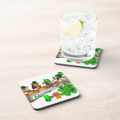 Irish Drink Team St Pats Getränkeuntersetzer (Rechte Seite)