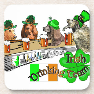 Irish Drink Team St Pats Getränkeuntersetzer