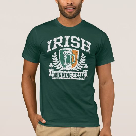 Irish Drink Team T-Shirt (Vorderseite)