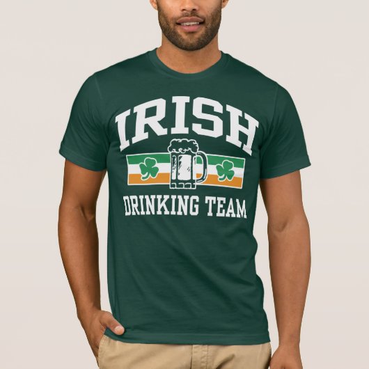 Irish Drink Team T-Shirt (Vorderseite)