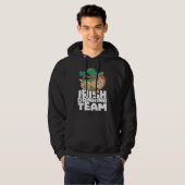 Irish Drinking Team St Patricks Day Ireland Leprec Hoodie (Vorne ganz)